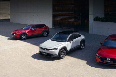 A Mazda elektromos autóinak kínálata
